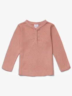 Børn LucaLola Luca & Lola Siena Langærmet T-shirt 2-pak, Pink