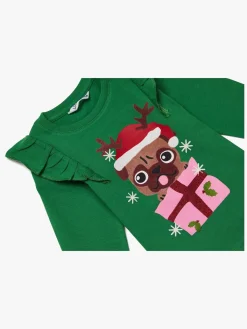 Børn LucaLola Overdele-Luca & Lola Top Merry Pugbaby, Green