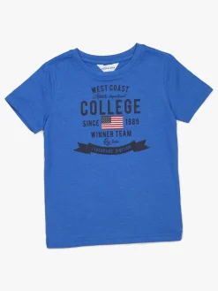 Børn LucaLola Luca & Lola Tore T-Shirt 2-pak, Blue/Navy