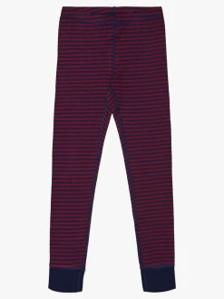 Undertøj|LucaLola Luca & Lola Toto Lange Underbukser 2-pak, Navy/Stripes Rød/Blå