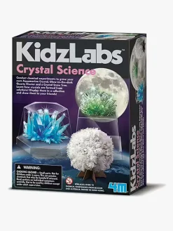 4M Eksperimenter & Videnskab-KidzLabs Eksperiment Krystaldyrkningssæt
