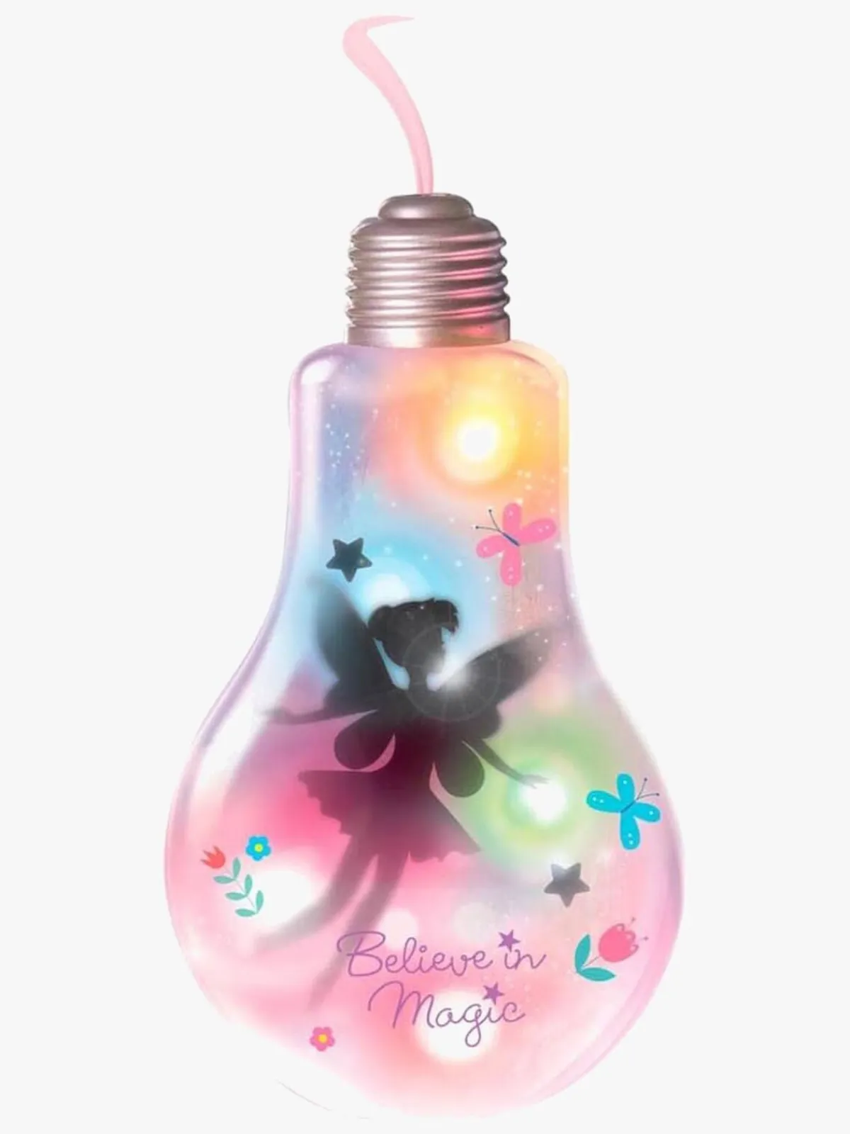 Kreativt Legetøj|4M KidzMaker DIY-sæt Fe-lampe Flerfarvet