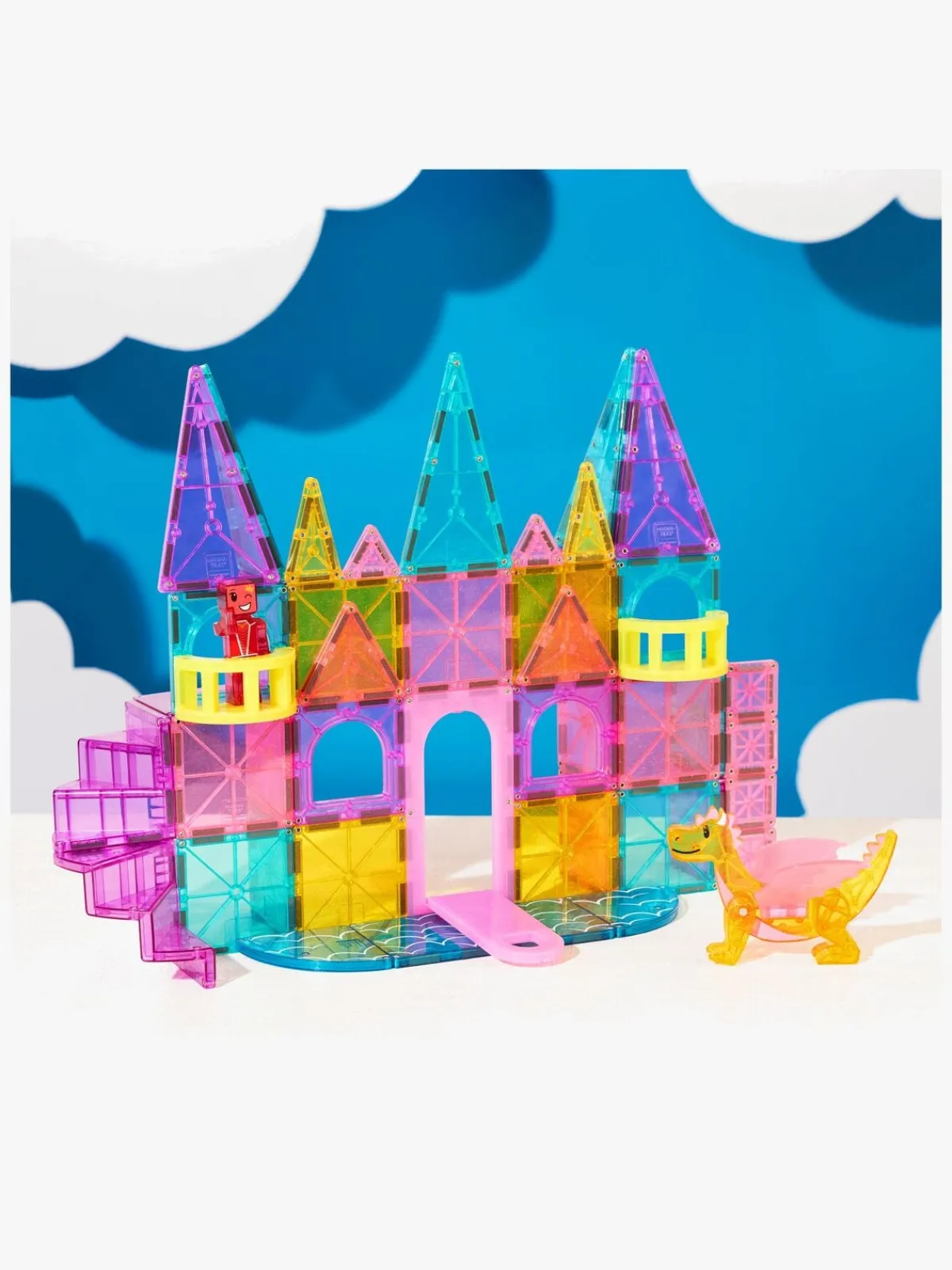 MagnaTiles MAGNA-TILES Castle Deluxe Byggesæt 48 Dele