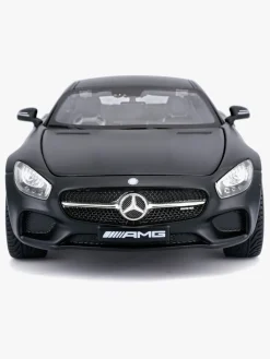 Legetøjsbiler & -Fartøjer|Maisto Dull Black Mercedes-Benz AMG GT Modelbil 1:24 Sort