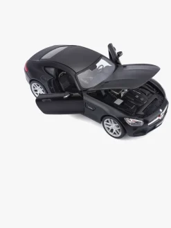 Legetøjsbiler & -Fartøjer|Maisto Dull Black Mercedes-Benz AMG GT Modelbil 1:24 Sort