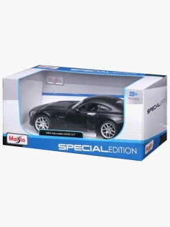 Legetøjsbiler & -Fartøjer|Maisto Dull Black Mercedes-Benz AMG GT Modelbil 1:24 Sort