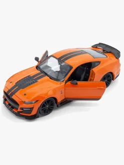 Legetøjsbiler & -Fartøjer|Maisto Ford Mustang Shelby GT500 2020 Modelbil 1:24 Orange