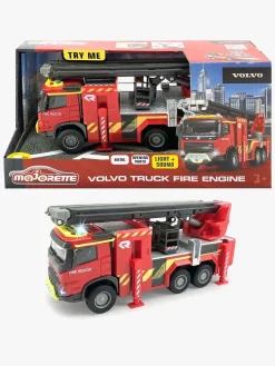 Legetøjsbiler & -Fartøjer|Majorette Grand Series Volvo Brandbil Rød