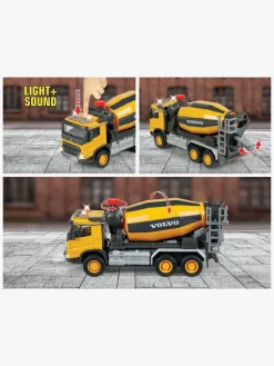Legetøjsbiler & -Fartøjer|Majorette Grand Series Volvo Cementbil Gul