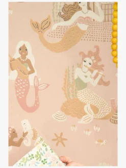 Børn Majvillan Tapet Mermaid Reef, Sweet Pink