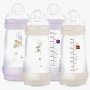 Spisetid|MAM Easy Start Sutteflaske Anti-kolik 260 ml 2-pak, Pink/Neutral