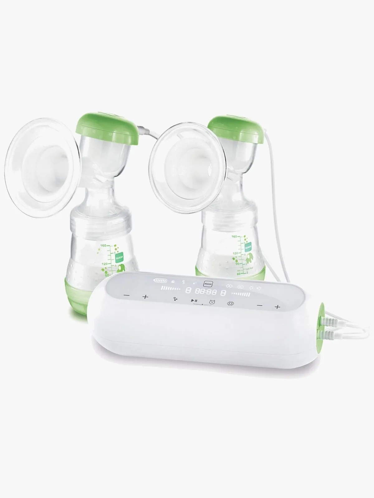 MAM Amning-2-in-1 Elektrisk Brystpumpe Dobbelt
