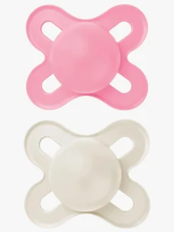 Børn MAM Original Start Silikone Sutter 0-2m 2-pak, Pink/Neutral