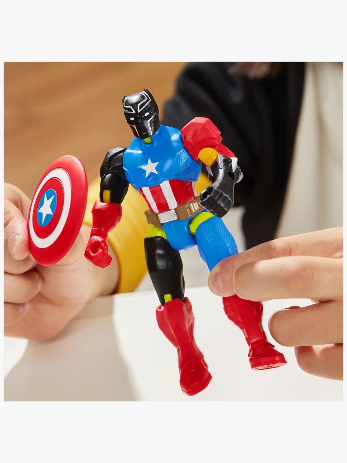 MarvelAvengers Legetøjsfigurer-Marvel Avengers Avengers Mixmashers Figur Black Panther