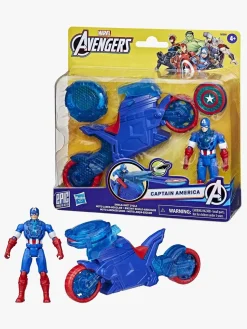MarvelAvengers Marvel Avengers Captain America Actionfigur Shield-Shot Cycle