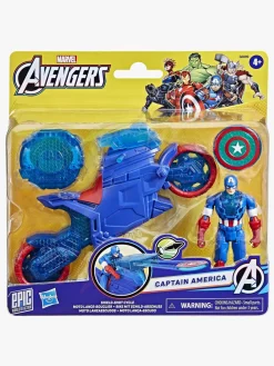 MarvelAvengers Marvel Avengers Captain America Actionfigur Shield-Shot Cycle