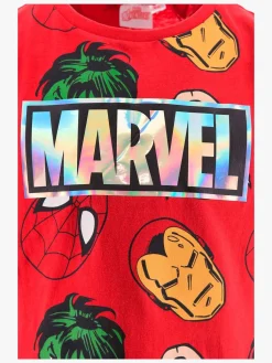 Børn MarvelAvengers Tøj- & Gavesæt-Marvel Avengers Classic Tøjsæt, Red
