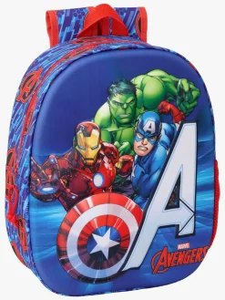 Tasker|MarvelAvengers Marvel Avengers 3D Rygsæk 8.5L, Blå