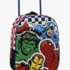 Børn MarvelAvengers Marvel Avengers 3D Trolley Kuffert, Checkered