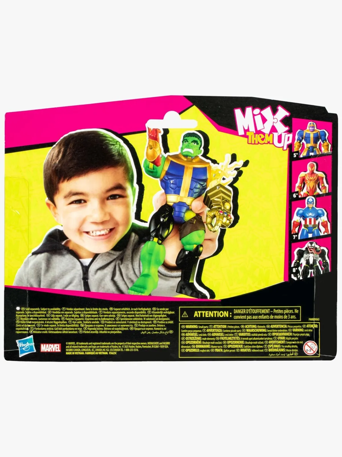 Legetøjsfigurer|MarvelAvengers Marvel Avengers Mixmashers Figur Hulk Delux Flerfarvet