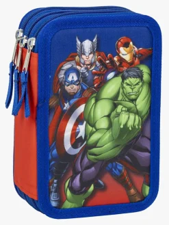 MarvelAvengers Marvel Avengers Penalhus med 3 Rum, Blå