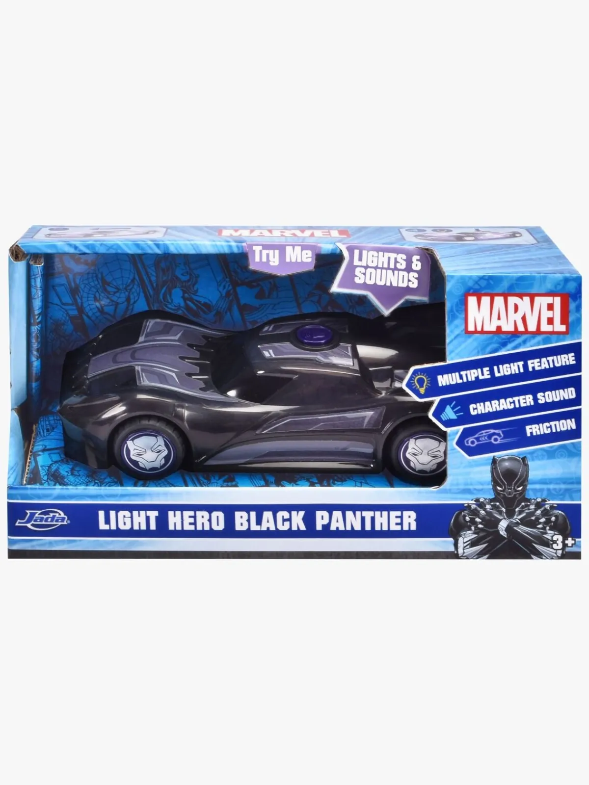 JadaToys Marvel Black Panther Light-Up Bil 1:32