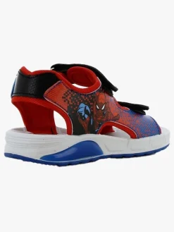 Sandaler & Klipklapper|MarvelSpiderMan Marvel Spider-Man Blinkende Sandaler, Cobalt Blue/Red