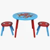 Børn MarvelSpiderMan Børnemøbler-Marvel Spider-Man Bord & Stole, Blå/rød
