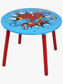 Børn MarvelSpiderMan Børnemøbler-Marvel Spider-Man Bord & Stole, Blå/rød