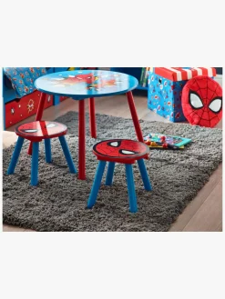 Børn MarvelSpiderMan Børnemøbler-Marvel Spider-Man Bord & Stole, Blå/rød