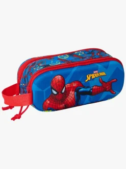 Spiderman Marvel Spider-Man 3D Dobbelt Penalhus, Blå