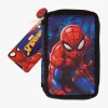 MarvelSpiderMan Kreativt Legetøj-Marvel Spider-Man Dobbelt Penalhus, Blå
