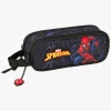 Kreativt Legetøj|MarvelSpiderMan Marvel Spider-Man Dobbelt Penalhus Attack, Sort/Blå