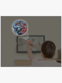 MarvelSpiderMan Marvel Spider-Man Lommelygte og Projektor