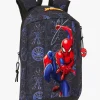 Tasker|MarvelSpiderMan Marvel Spider-Man Mini Rygsæk 8,5L Attack, Sort/Blå