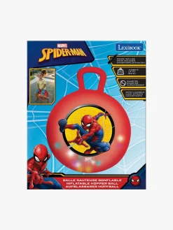 Udelegetøj|MarvelSpiderMan Marvel Spider-Man Oppustelig Hoppebold med Lyseffekter