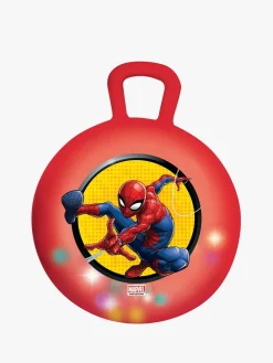 Udelegetøj|MarvelSpiderMan Marvel Spider-Man Oppustelig Hoppebold med Lyseffekter