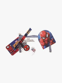 MarvelSpiderMan Marvel Spider-Man Penalhus med Skrivesæt, Blå