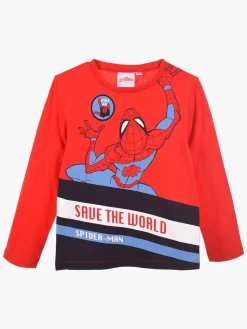 Børn MarvelSpiderMan Marvel Spider-Man Trøje, Red