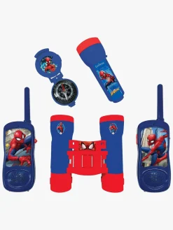 MarvelSpiderMan Eksperimenter & Videnskab|Elektronik & Media-Marvel Spider-Man Walkie Talkies Spionsæt 120 m