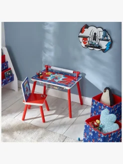 Børn SpideyandFriends Marvel Spidey & His Amazing Friends Skrivebord med Stol, Rød