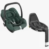 Autostole 0-13 Kg|MaxiCosi Maxi-Cosi Cabriofix I-Size Autostol Baby inkl. FamilyFix 3 Base, Essential Green