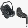 Autostole 0-13 Kg|MaxiCosi Maxi-Cosi Cabriofix I-Size Autostol Baby inkl. FamilyFix 3 Base, Essential Graphite