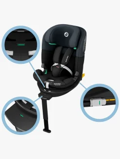 MaxiCosi Autostole 9-36 Kg-Maxi-Cosi Emerald 360 S Autostol, Tonal Black