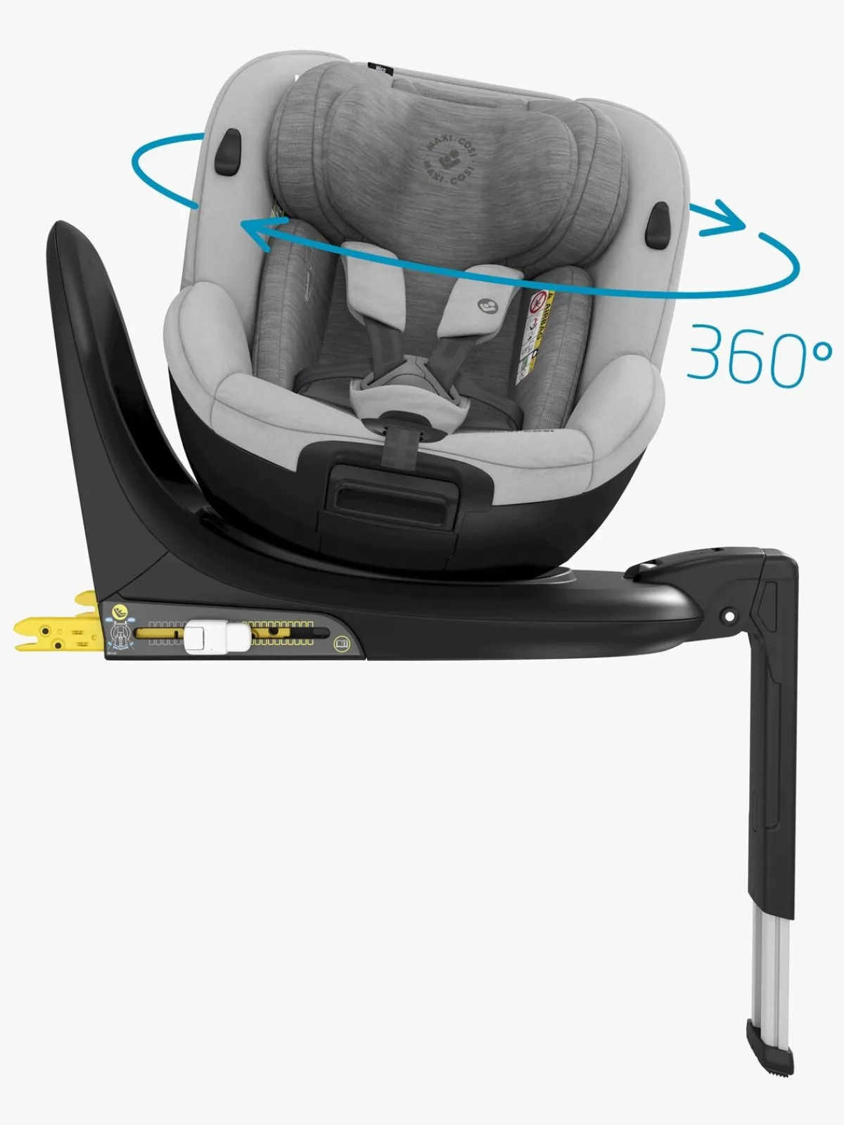 Autostole 9-36 Kg|MaxiCosi Maxi-Cosi Mica Autostol, Authentic Grey