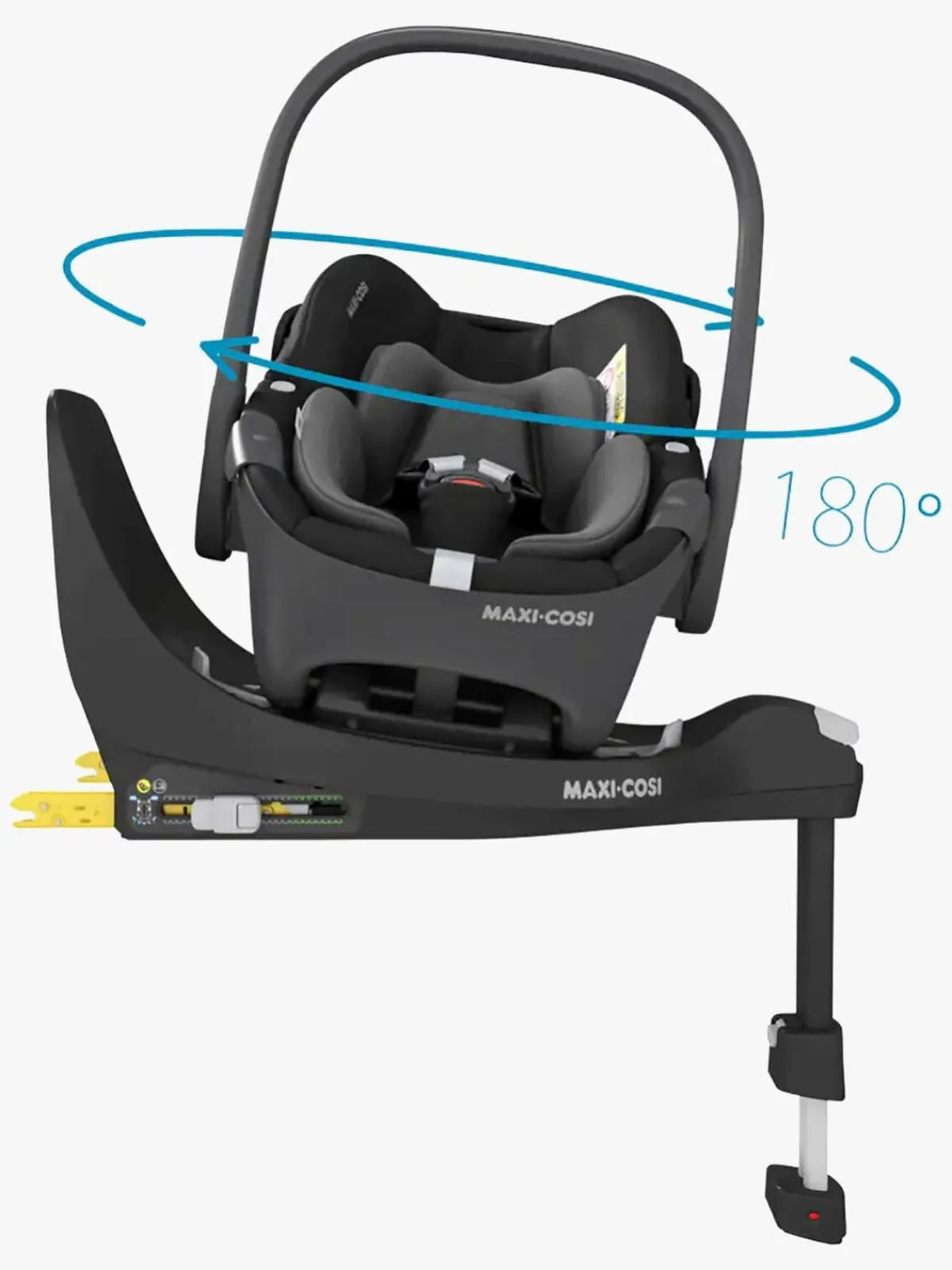 Autostole 0-13 Kg|MaxiCosi Maxi-Cosi Pebble 360 Autostol Baby, Essential Black Sort