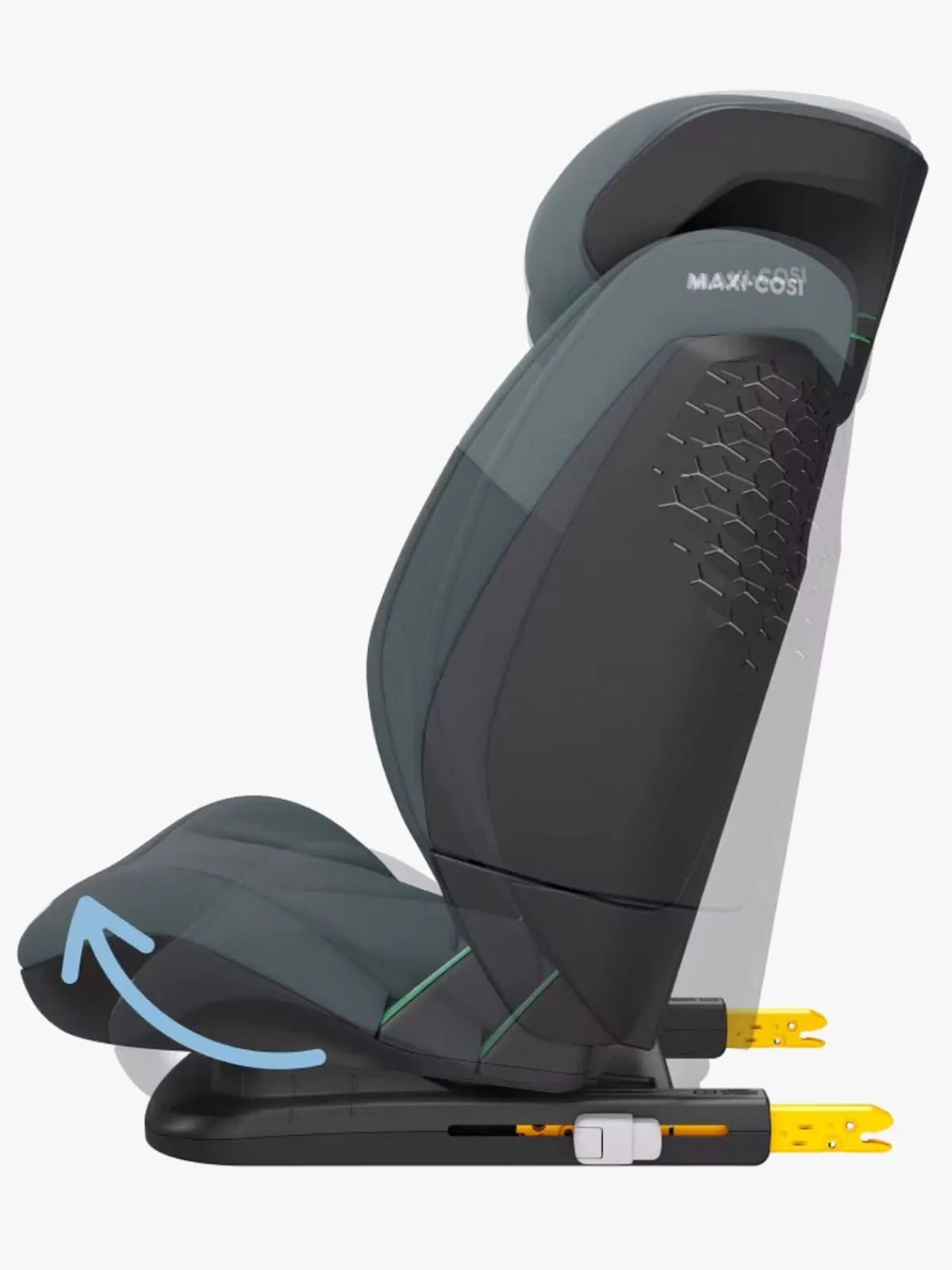 Autostole 15-36 Kg|MaxiCosi Maxi-Cosi RodiFix S i-Size Autostol, Tonal Graphite Grå