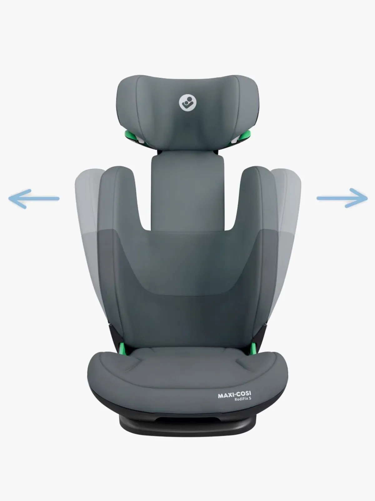 Autostole 15-36 Kg|MaxiCosi Maxi-Cosi RodiFix S i-Size Autostol, Tonal Graphite Grå