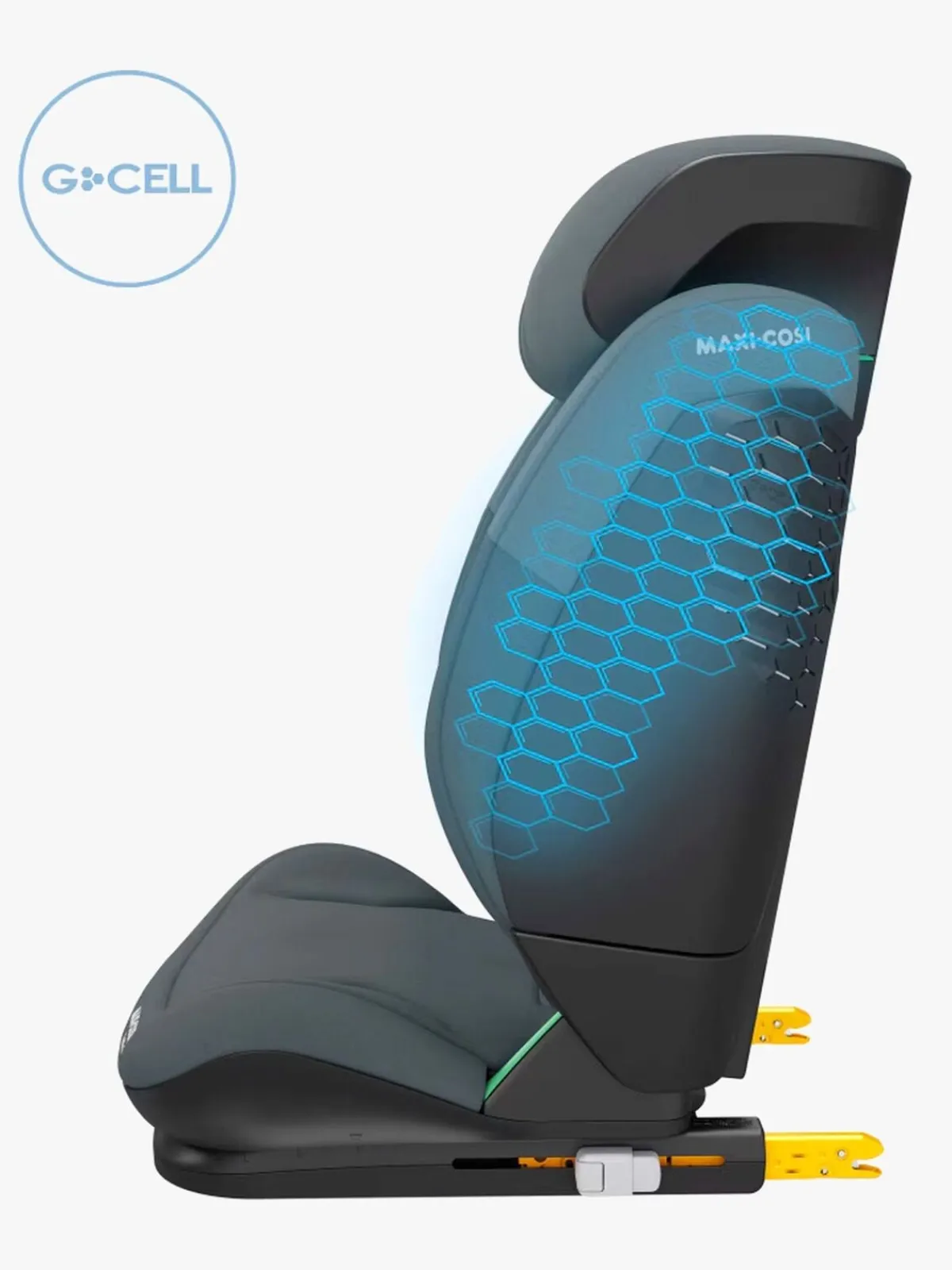 Autostole 15-36 Kg|MaxiCosi Maxi-Cosi RodiFix S i-Size Autostol, Tonal Graphite Grå