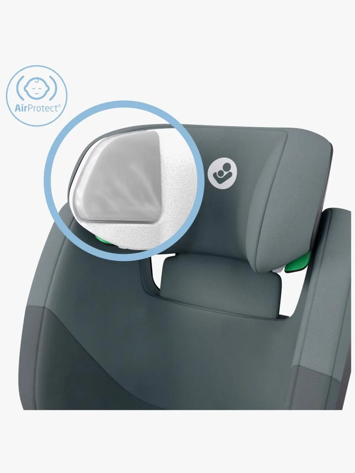 Autostole 15-36 Kg|MaxiCosi Maxi-Cosi RodiFix S i-Size Autostol, Tonal Graphite Grå